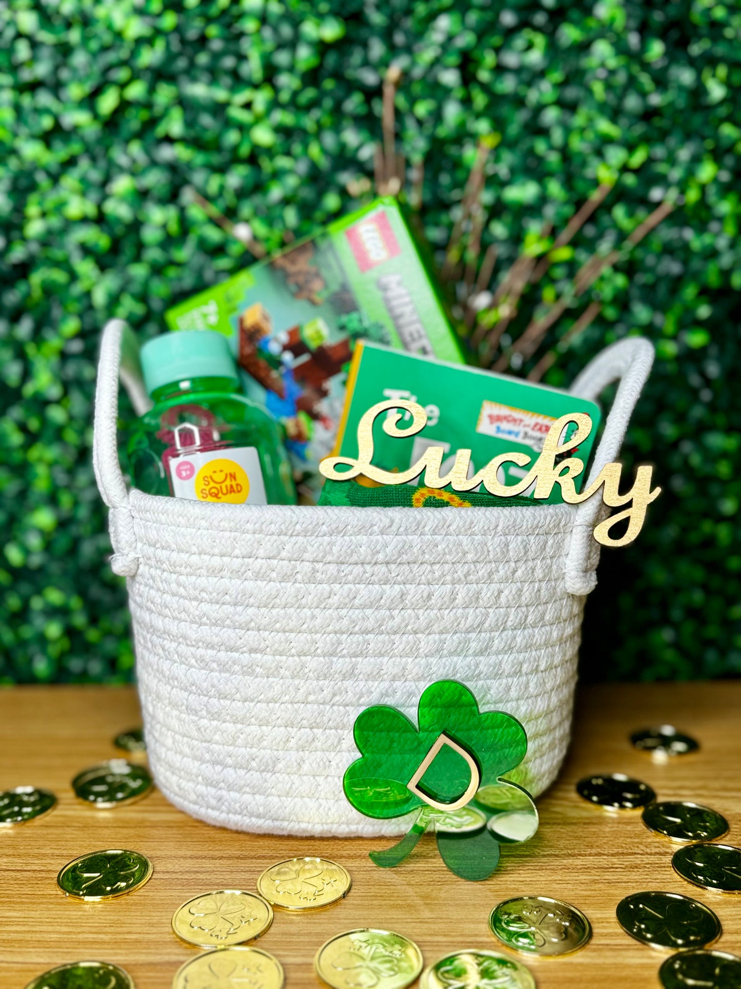 St Patrick’s Day Basket Tag